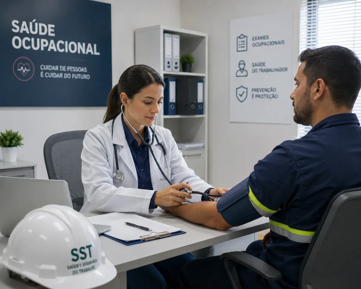Atendimento de medicina ocupacional